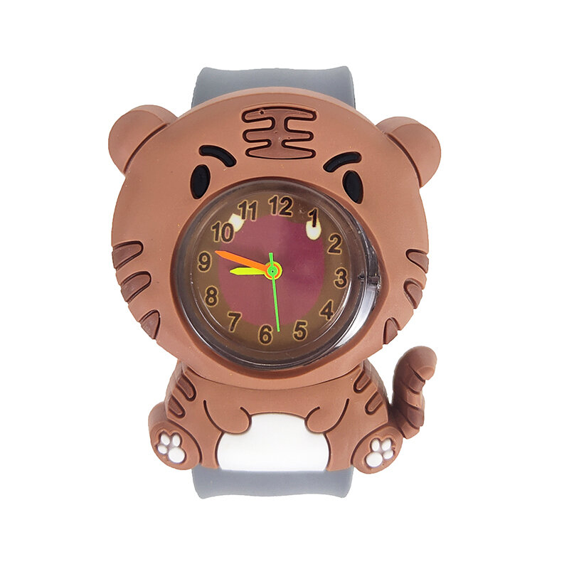 4スタイルの漫画虎カボチャの子供の腕時計スポーツボーイズガールズベビーおもちゃ時計クォーツ腕時計子供のための適切な3-8