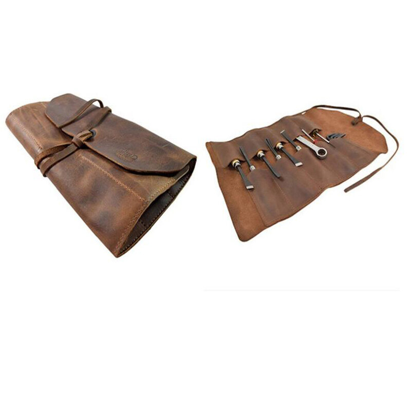 Многофункциональная сумка для хранения, набор катушек, сумка для гравировки ножа, кожаная сумка для инструментов, коробка для хранения инструментов для деревообработки