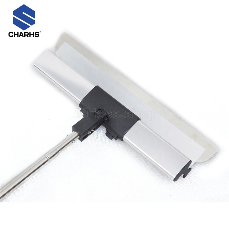 チャームスキミングブレードセット-10 "、24" 、32 "、壁ツール用の拡張可能なハンドルスパチュラ絵画用スペアブレード0.5mm 0.3mm