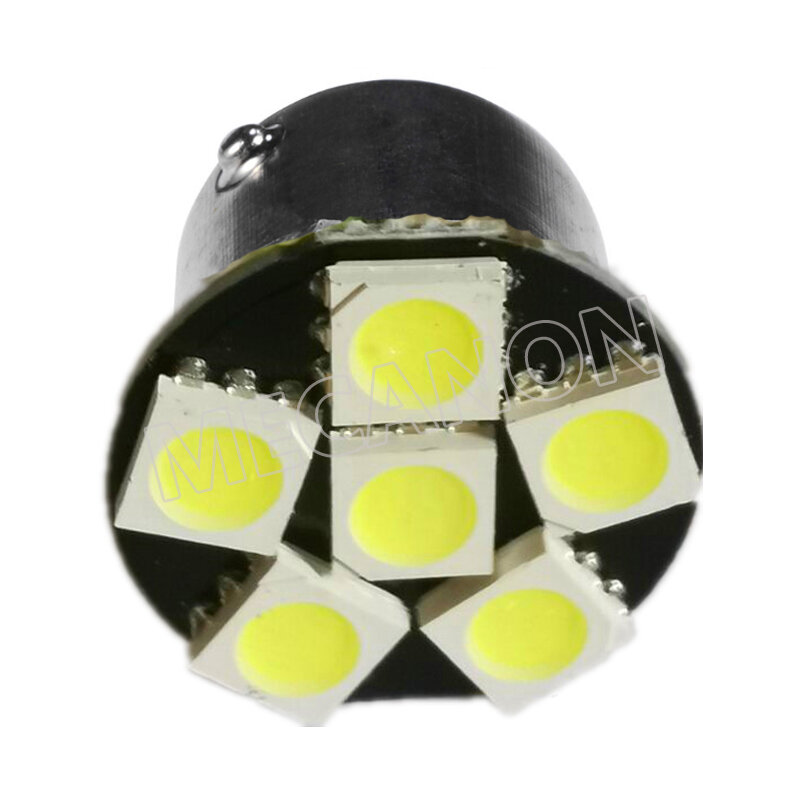 4 шт., Автомобильные светодиодные лампы для указателей поворота, BA15S, P21W