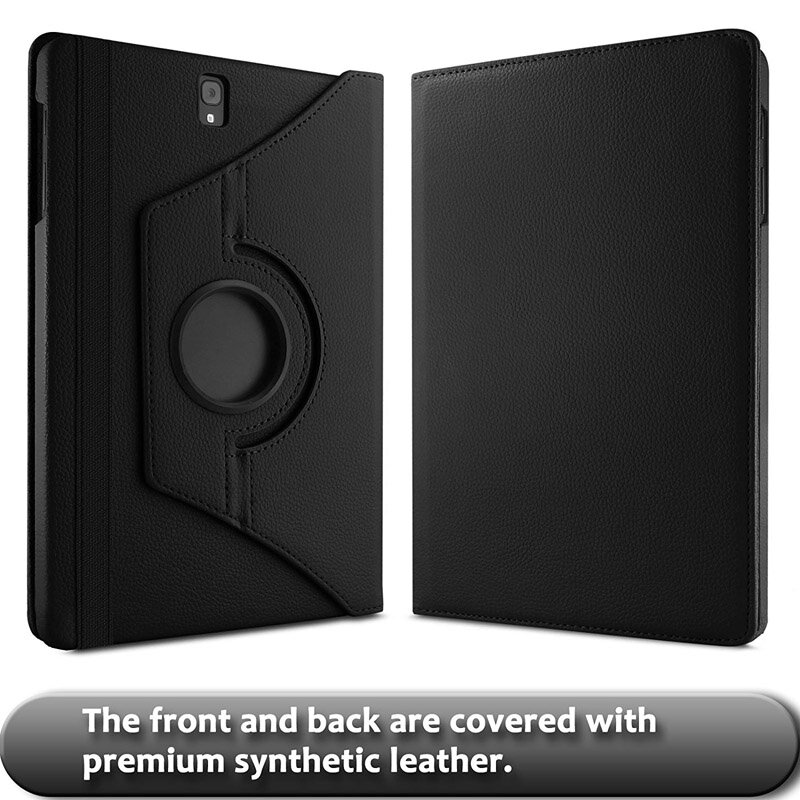 Чехол-книжка для Samsung Galaxy Tab S3, 9,7, SM-T820, SM-T825, T829, кожа, вращающийся на 360 градусов