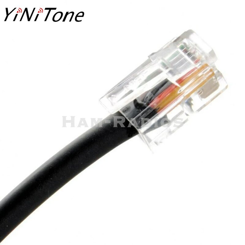 MH-42 MH-48 Speaker Mic Cable Cord Wire for Yaesu MH-48A6J MH-42B6J Microphone for FT-7800 FT-8800 FT-8900 FT-8900R Car Radio