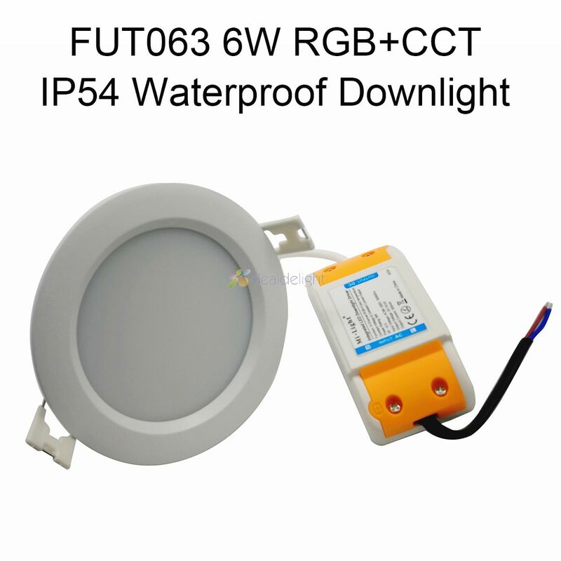 Downlight LED Dimmable MiBoxer, RGB + CCT, 6W, 9W, 12W, 15W, 18W, FUT062, FUT063, FUT064, FUT065, FUT066, FUT068, FUT069