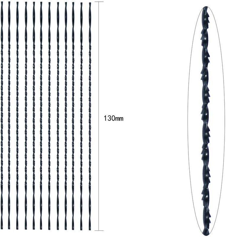 PHYHOO-Marco de sierra ajustable para joyeros, Kit profesional de fabricación de joyas, 12 hojas de sierra surtidas