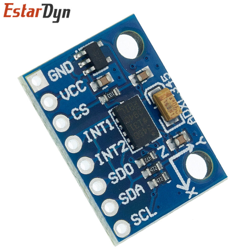 GY-291 ADXL345 digital three-axis acceleration of gravity tilt module IIC/SPI transmission In stock