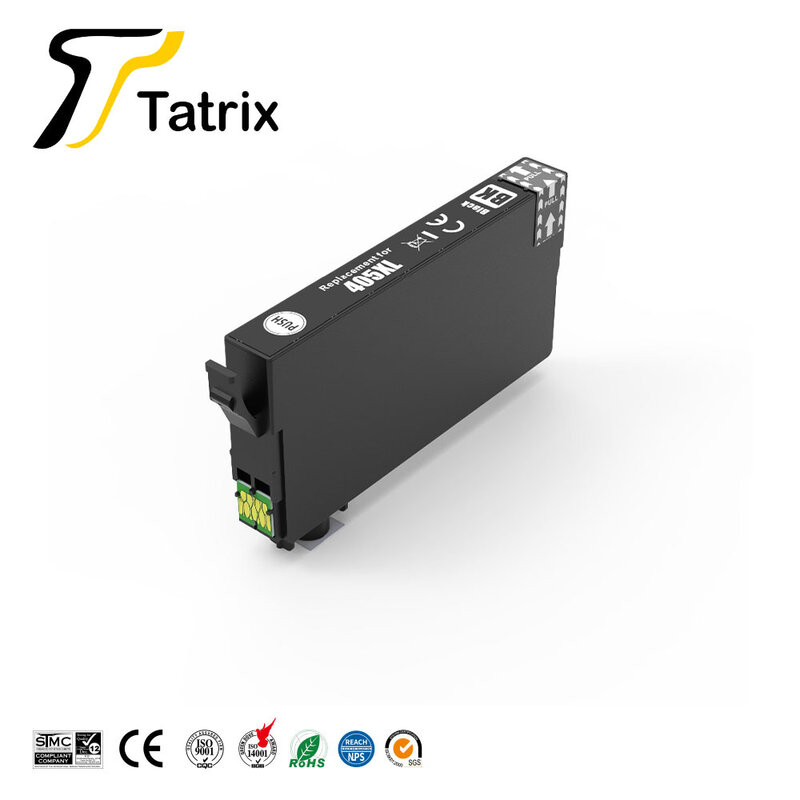 Tatrix für Epson 405XL C13T05H14010 Premium Farbe Kompatibel Drucker Tinte Patrone für Epson WorkForce Pro WF-3820DWF/WF-3825DWF