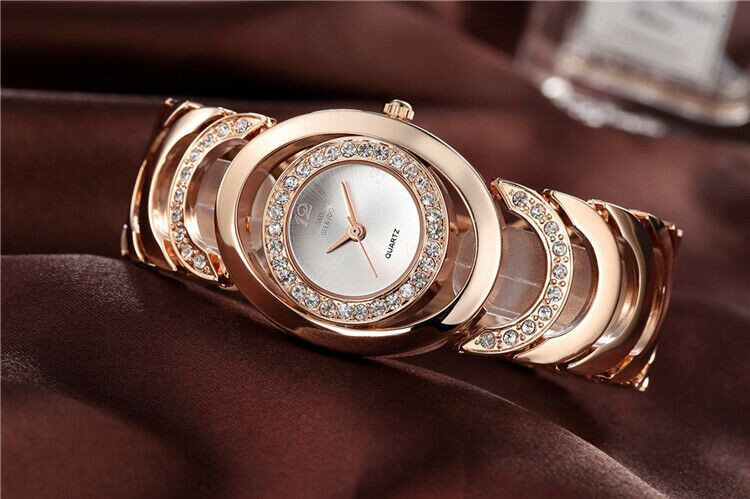 Relogio – montre-bracelet en acier inoxydable pour femmes, marque de luxe en or, diamant carré, Quartz, 2022