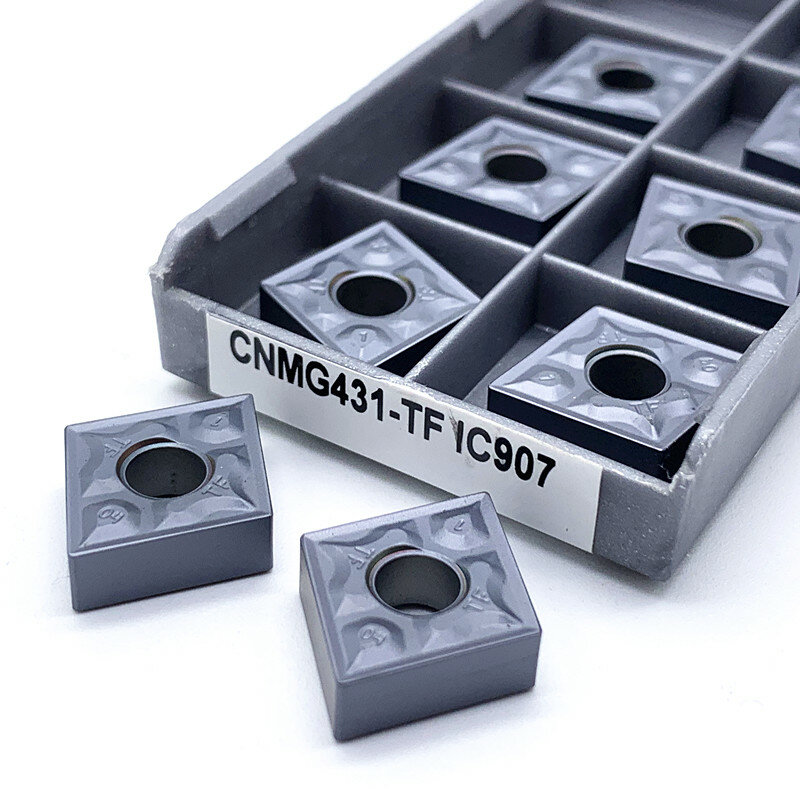 CNMG120404 IC908 CNMG120408 TF IC907 tornio esterno utensili tornio di alta qualità CNMG 120404 120408 utensile da taglio CNC Turning Inser