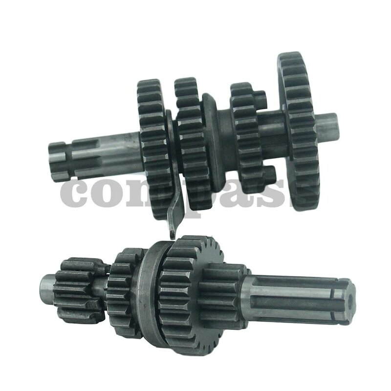3+1 Tranmission Main Counter Shaft with Reverse (3 forward + 1 reverse gear) for ATV  50cc-110cc Engine.