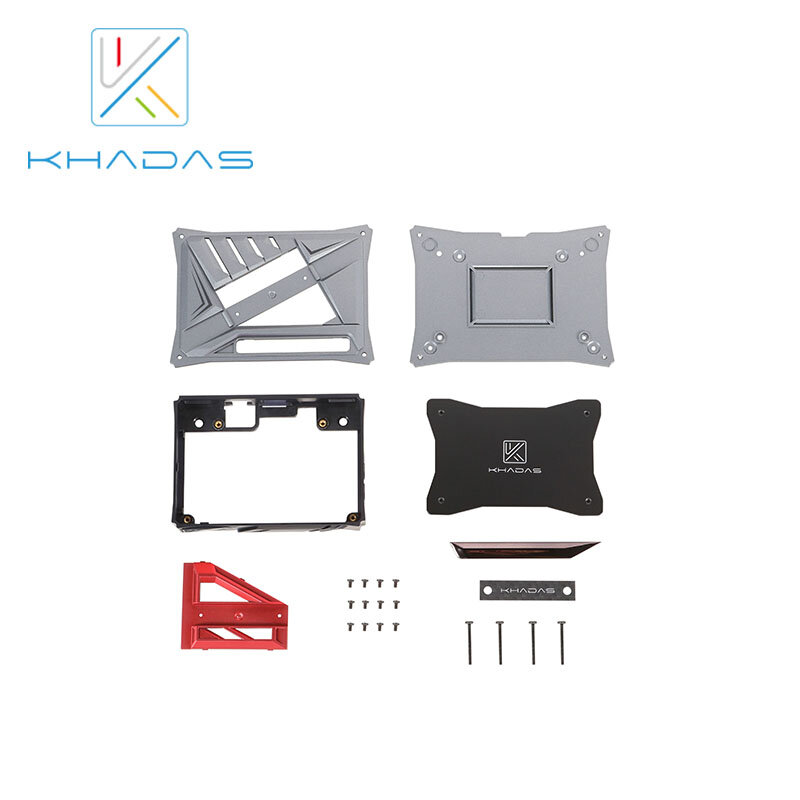 Лидер продаж, красный самодельный чехол для Khadas Vims board