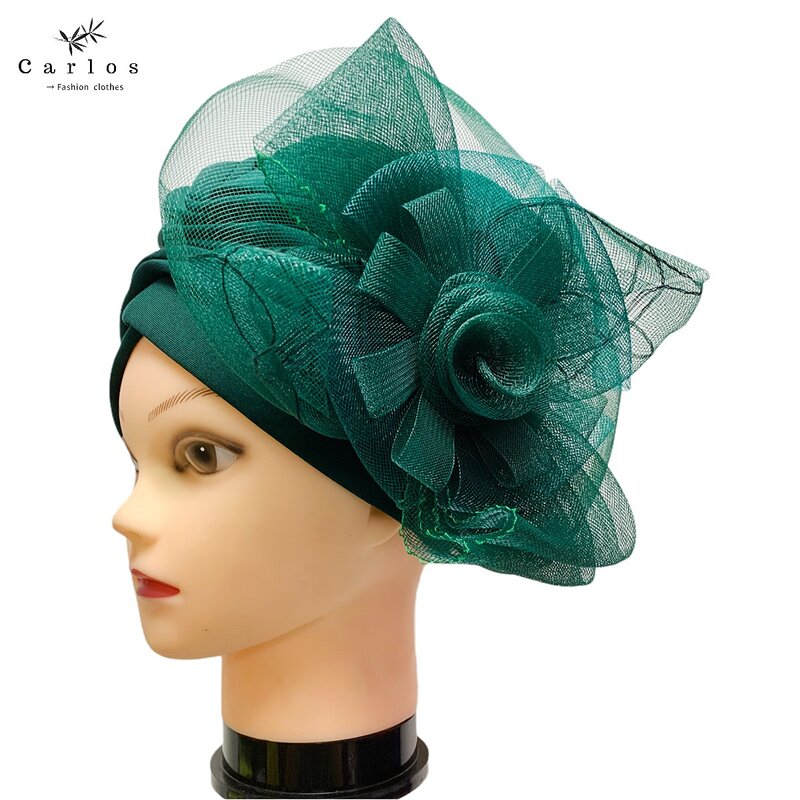 유행 이슬람 여성 Headscarf 공간 레이어 패브릭 Applique Headwear 솔리드 인도 콩 머리 모자 레이디 모자의 12 조각 세트