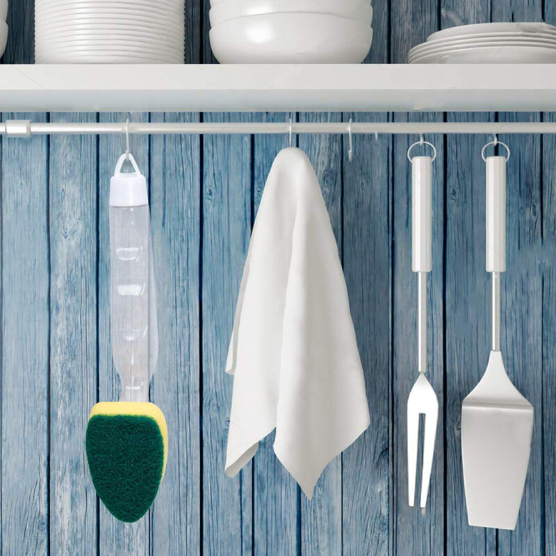 Dishwand Dish Cleaning Brush, Cabeça de substituição, Kitchen Sink Sponge Handle, Scrubber, Clean Tool for Dishwash, 6 Pcs, 8 Pcs, 12Pcs