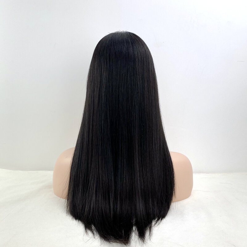 Натуральный шелковый топ, европейский Топ для волос, невидимые узлы для белых женщин, мягкие дышащие для объема и истончения волос