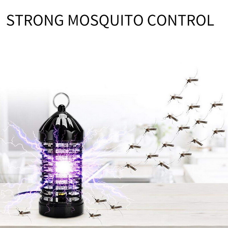 110V/ 220V 휴대용 전기 LED 모기 곤충 킬러 램프 플라이 버그 구충제 모기 자외선 야간 조명 EU 미국 플러그 #1