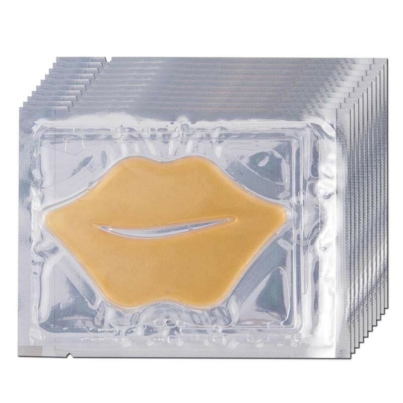 Colágeno Lip Mask Patches, hidratantes Patches, Linhas de Reparação, Plumper, Anti Lábios, Enhancement Gel Pad, 1Pc