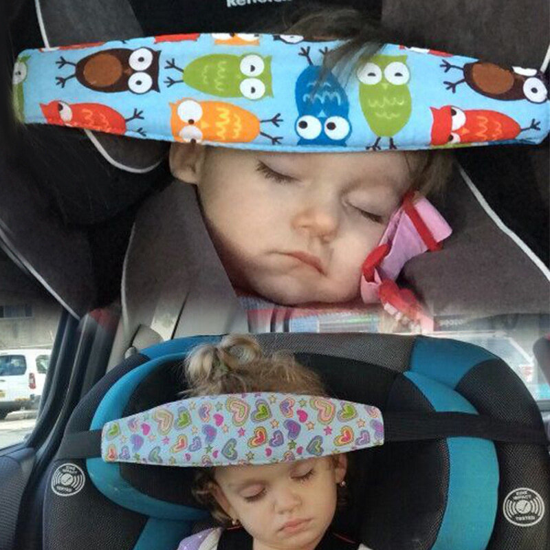 Infant Baby Car Seat Head Support Children Belt Adjustable Fastening Belt Boy Girl Playpens Sleep Positioner Baby Saftey Pillows