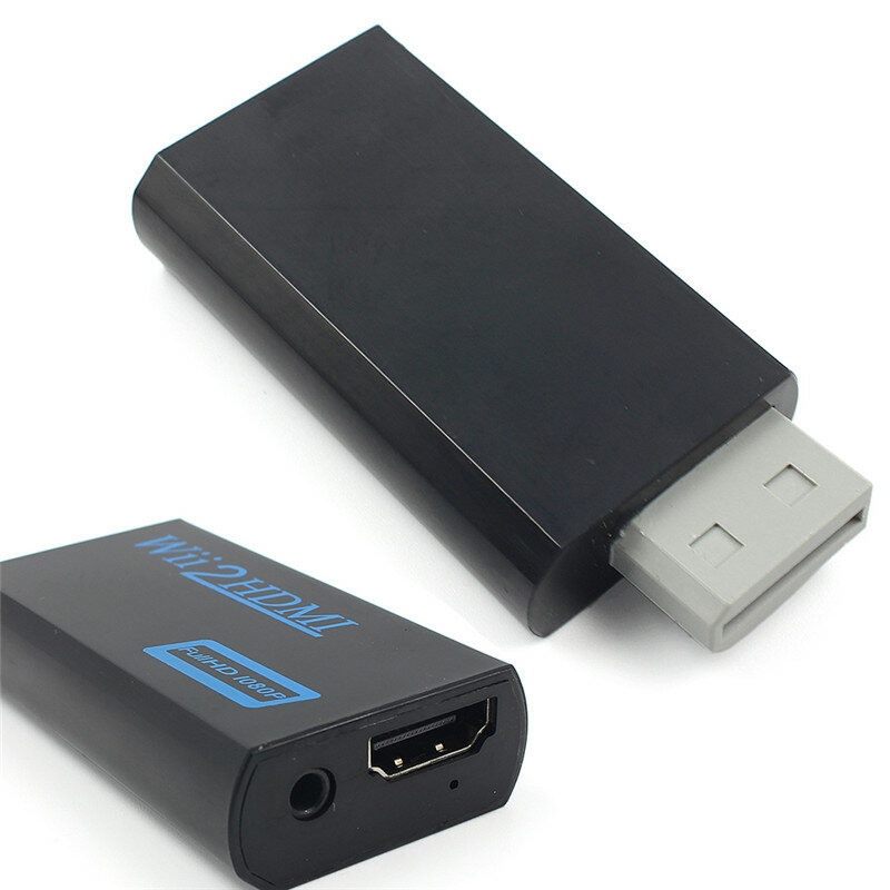 JETING HDMI 호환 어댑터 컨버터, 오디오 비디오 출력, 풀 HD, 720P, 1080P, HDTV 모니터, Wii 2, 3.5mm