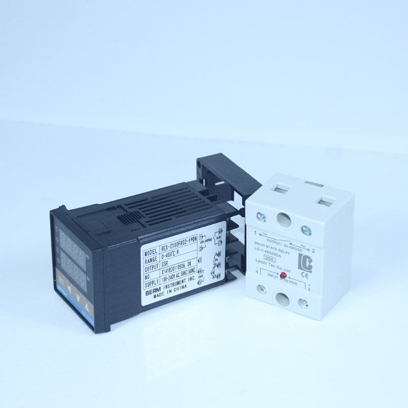 Цифровой регулятор температуры BERM CX100 реле или SSR выход PID Электроника контроль нагрева твердотельное реле
