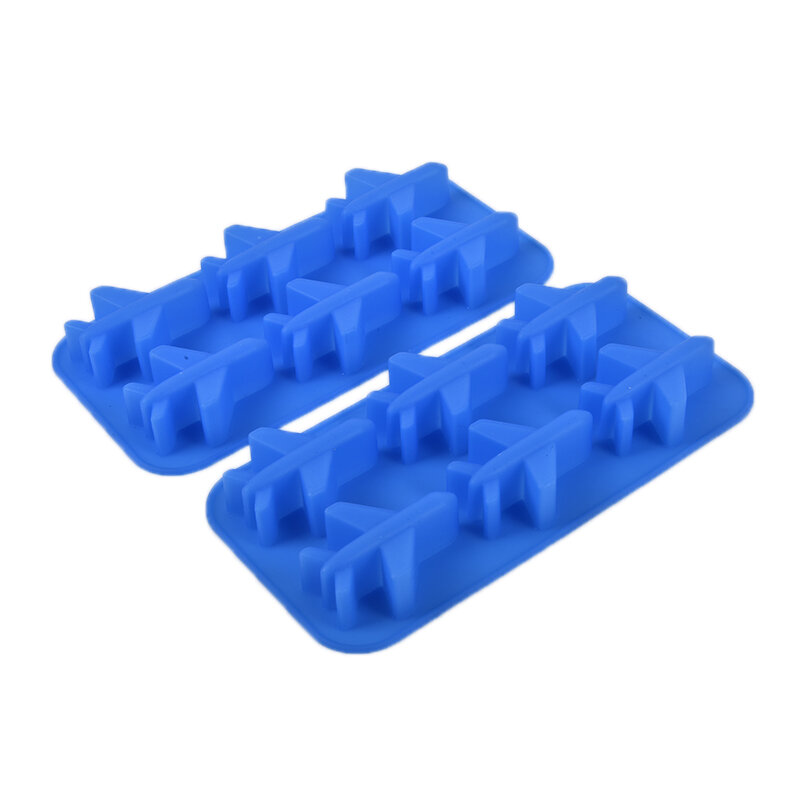 Grande Cubo di Ghiaccio Muffa Del Vassoio Budino 3D Aeromobili Silicone 6-Cavità FAI DA TE Fabbricatore di Ghiaccio Uso Domestico Strumenti di Crema