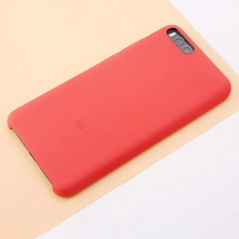 Étui d'origine Xiao mi Note 3 housse de protection en caoutchouc de Silicone liquide 100% authentique pour étui Xiao mi Note 3