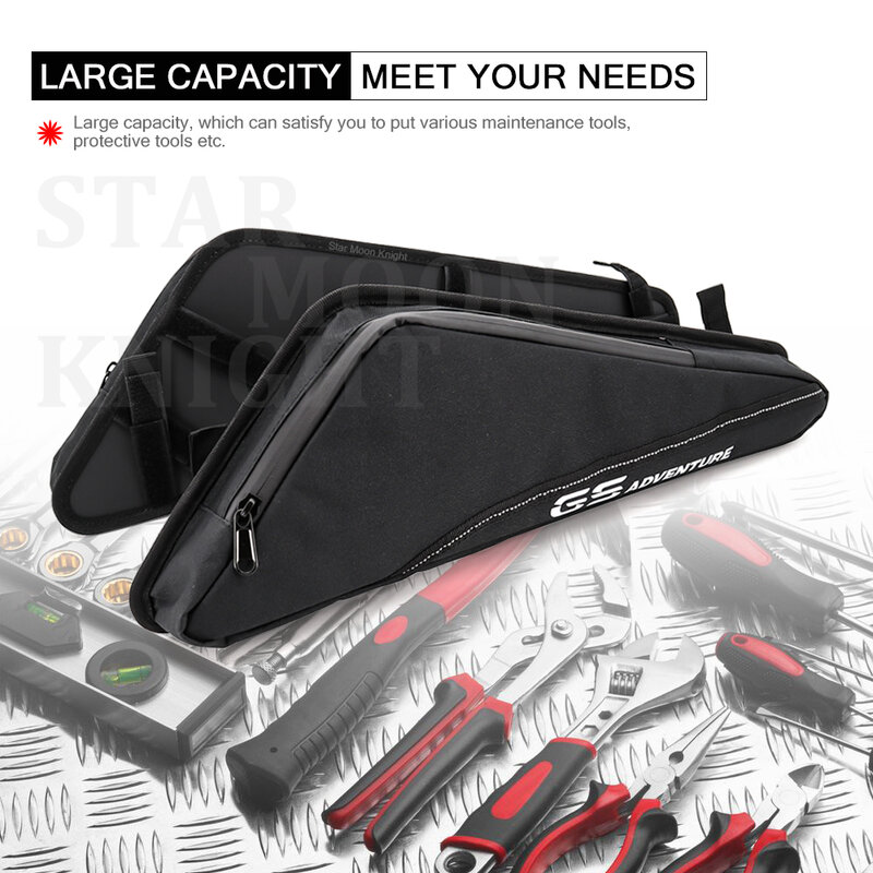 Waterproof Repair Tool Placement Bag Frame Triangle Package Toolbox For BMW R1250GS R1200GS Adv R1200R LC R1200RS R1250R R1250RS