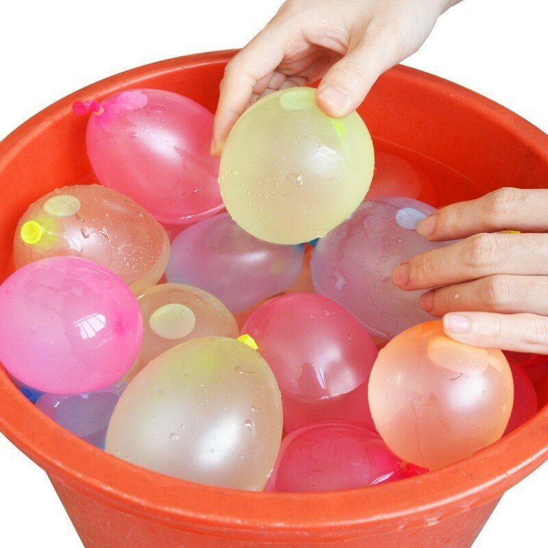 111pcs Water Balloons Quickly Filling Magic Bunch Balloons Bombs Instant Beach Toys Summer Outdoor Fighter Toys For Children