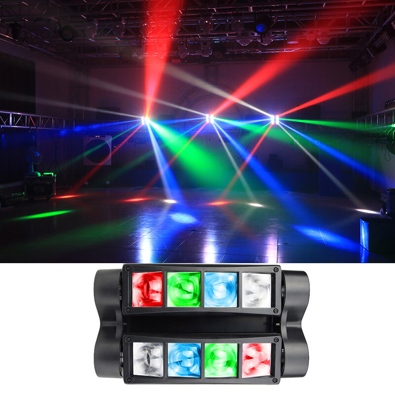 Bom efeito de Discoteca dj led uso de luz para o partido KTV bar led aranha feixe moving head light show de entretenimento em casa dança