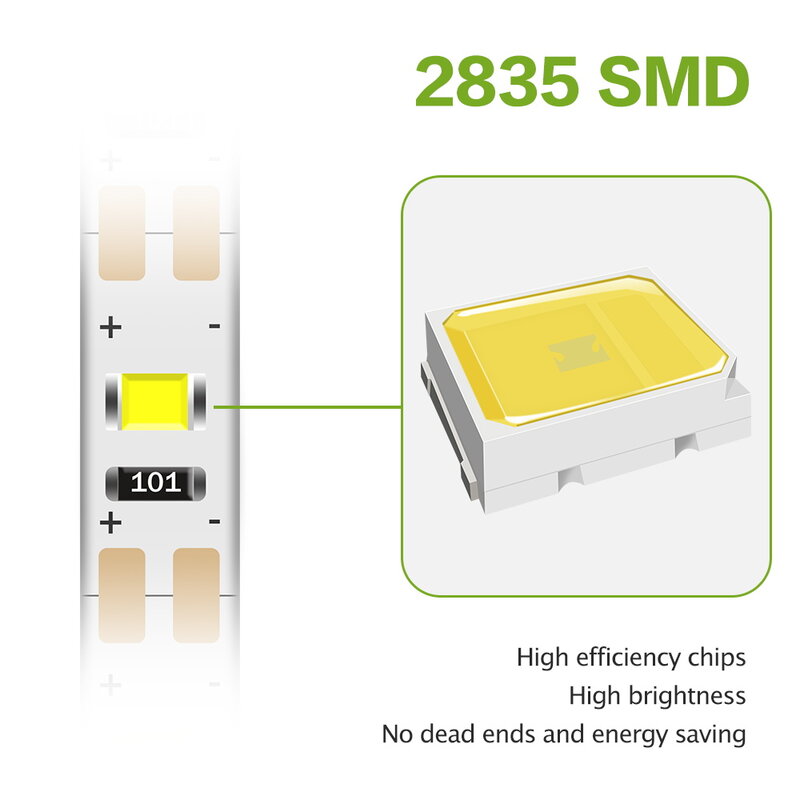 Bande Led USB 5V 2835 SMD avec capteur de mouvement PIR, veilleuse sous le lit, allumage/extinction intelligent, pour chambre à coucher, placard de cuisine, DIY