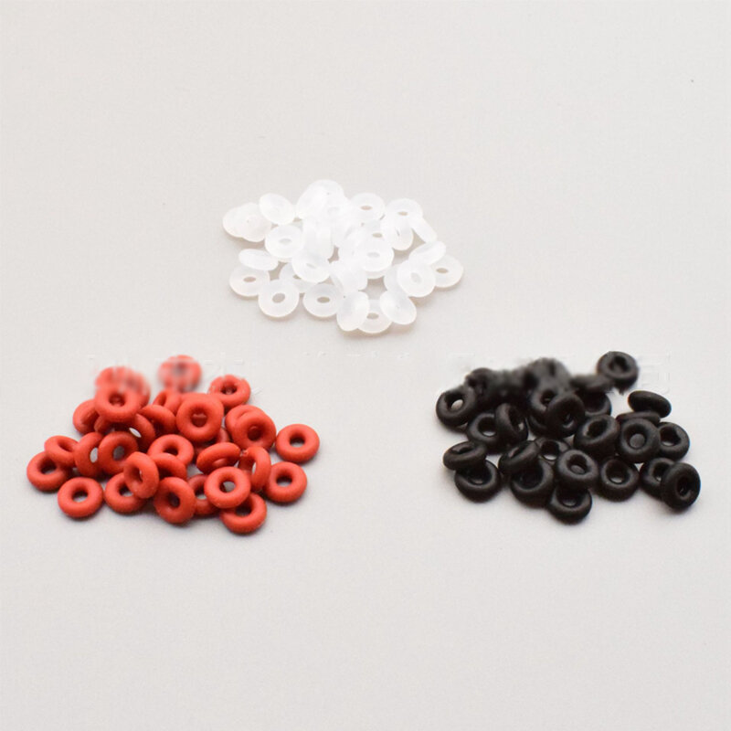 Milky Silicon Rubber Safety Stopper Charms Bracelet for Women DIY Fit Original Pandora Black Silica Gel Elastic Circle Ring Bead