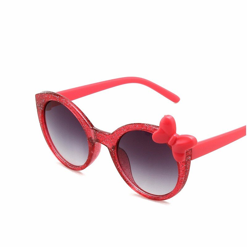 MYT_0307 Anak-anak Kacamata untuk Anak Bayi Kacamata untuk Anak Perempuan Anak Laki-laki Siswa Anak Indah Bentuk Hati Kacamata Hitam UV400