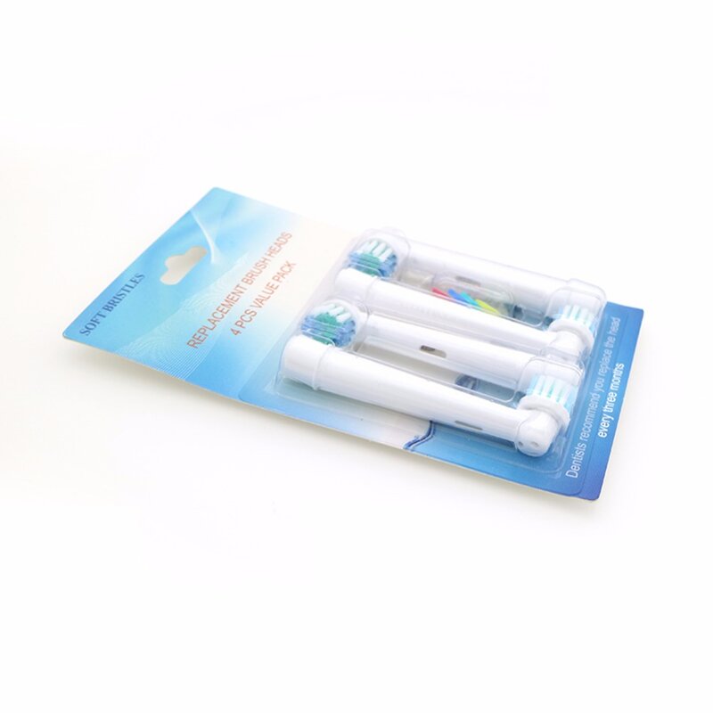 Cabeças de escova para escova de dentes elétrica oral-b ajuste advance power/pro saúde/triumph/3d excel/vitalidade precisão limpa