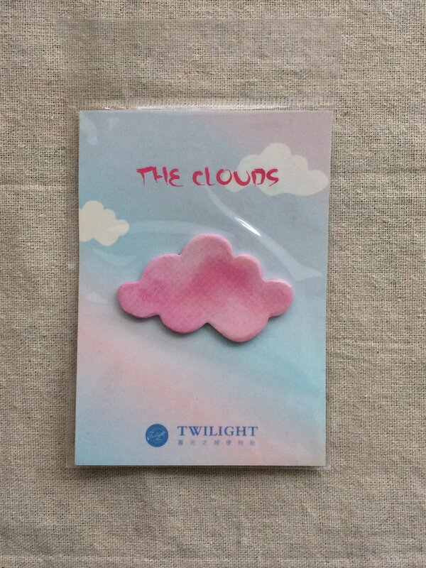 Rainbow Cloud Sticky Note Memo Pad (1Pack)
