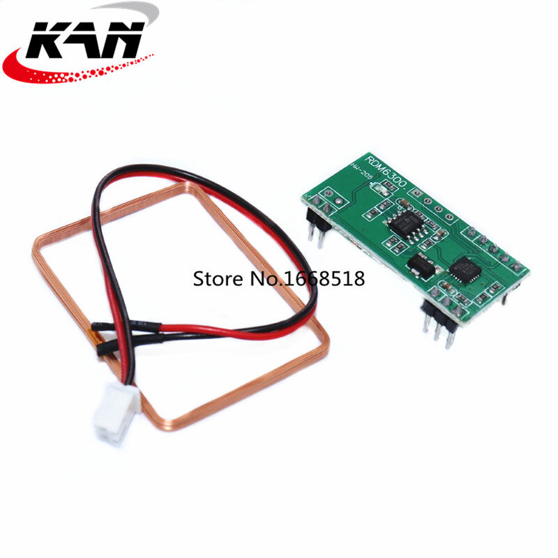 125Khz RFID Reader Module RDM6300 UART Output System Access Control per arduino KIT FAI DA TE