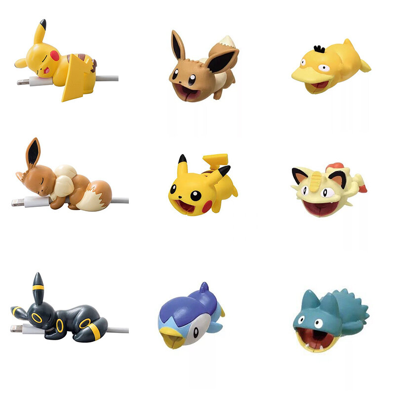 9 Styles Pokemon Go Cosplay Prop Accessories Pikachu Eevee USB Protective Case