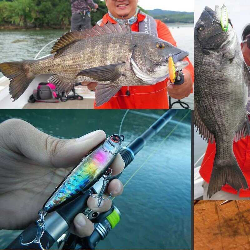 1Pcs 60mm 6g 3D Eyes Crankbait Pencil Fishing Lure Hard Lures Baits Wobbler Artificial Hard Bait carp Fishing Tackle Pesca