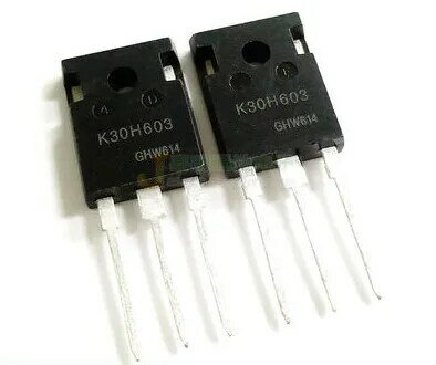 IKW30N60H3 K30H603 TO-247 600V 30A IGBT, lote de 5 unidades