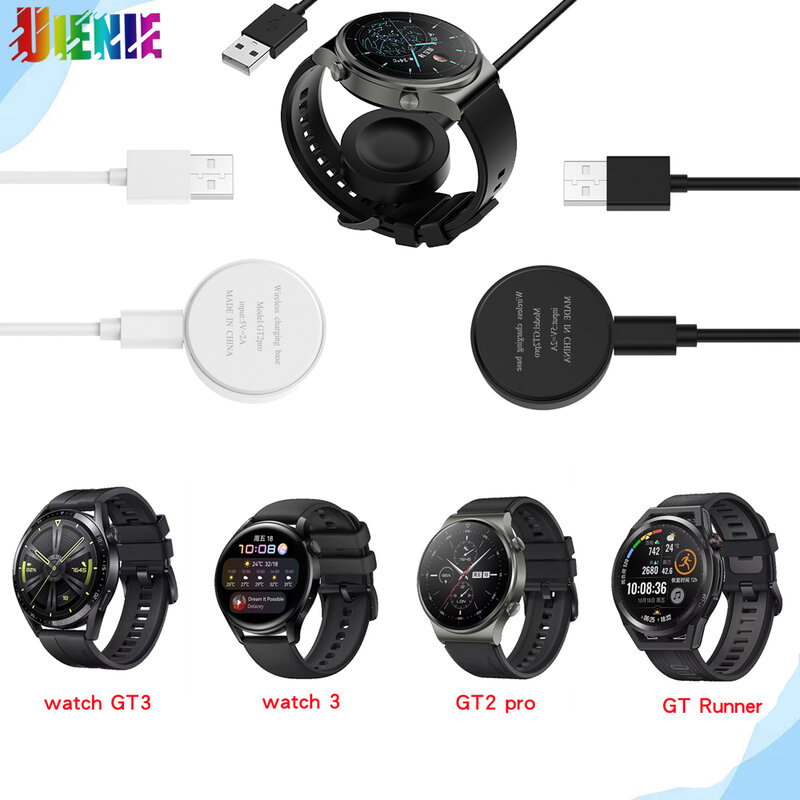 USB Charging Cable Dock Charger Stand Charge Adapter Holder For Huawei GT Ruuner/GT3 46mm 42mm/Watch 3/GT2 Pro/ECG Cable Charger