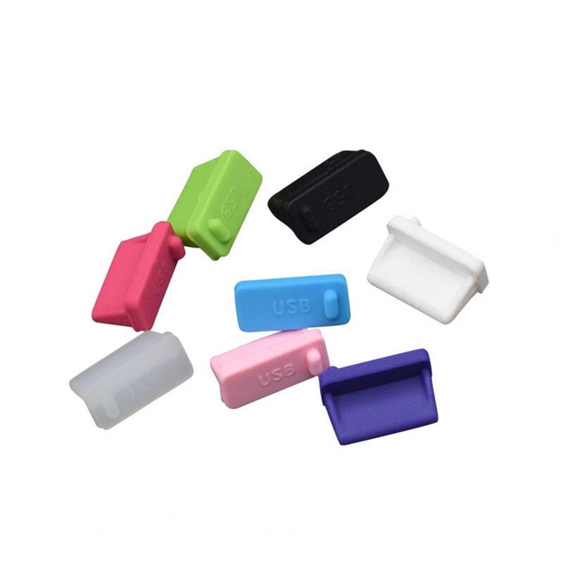 5Pcs Dustproof Standard USB 2.0/3.0 Dust Plug Port Charger Cover for PC Notebook