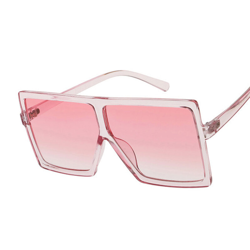 Vintage Big Square Sunglasses Woman/Mans Goggles Oversize Sun Glasses Female Fashion Famous Brand Black Eyewear Gafas De Sol