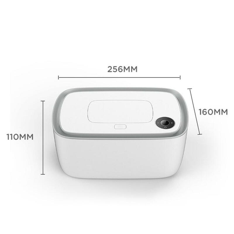Dispenser Tisu Basah Bayi Elektrik Kotak Penyimpanan Serbet Pemanas Kotak Temperatur Lebih Hangat Termostat Pemanas Tisu