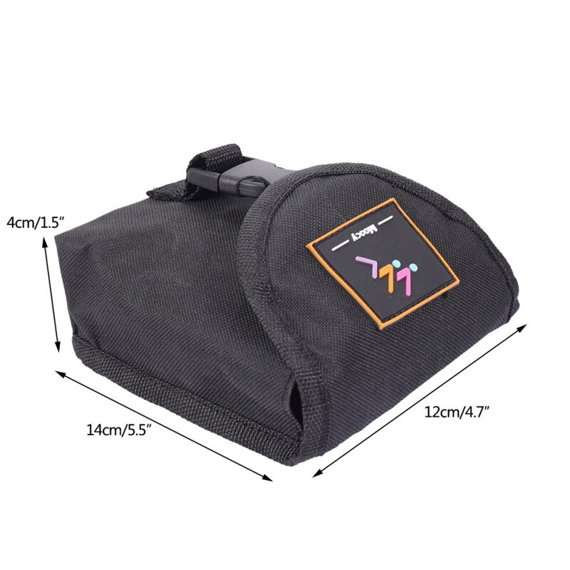Diving Weight Storage Pouch Diving Spare Weight Belt Pocket With Quick Release Buckle Snorkeling Diving Accessories Black