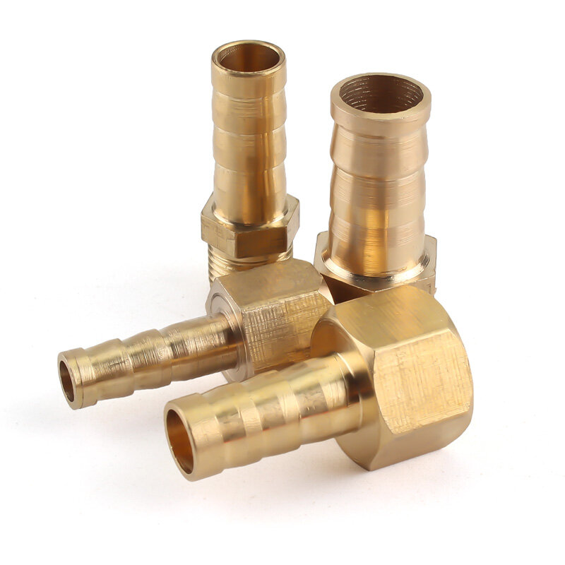 Pagoda connector 6 8 10 12 14mm hose barb connector, hose tail thread 1/8 1/4 3/8 1/2 inch thread (PT)brass water pipe fittings