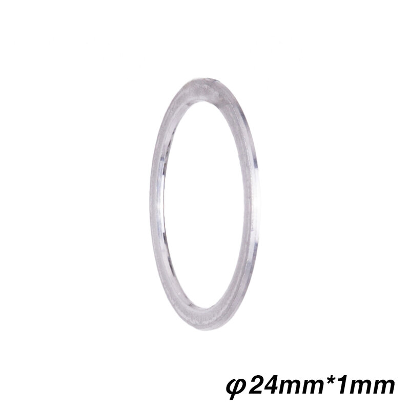 ZTTO Bottom Brackets accessories washer 1mm 2mm 3mm spacer for Road Mountain bike diameter 24mm Chainset Crankset BB spacers