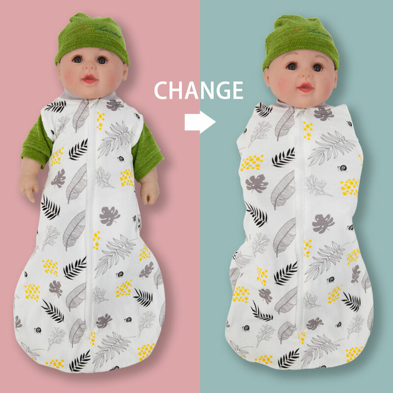 Baby Sleeping Bag Envelope Diaper Cocoon For Newborns Baby Carriage Sack Cotton Outfits Clothes Dandelion Printed Sleep Bags