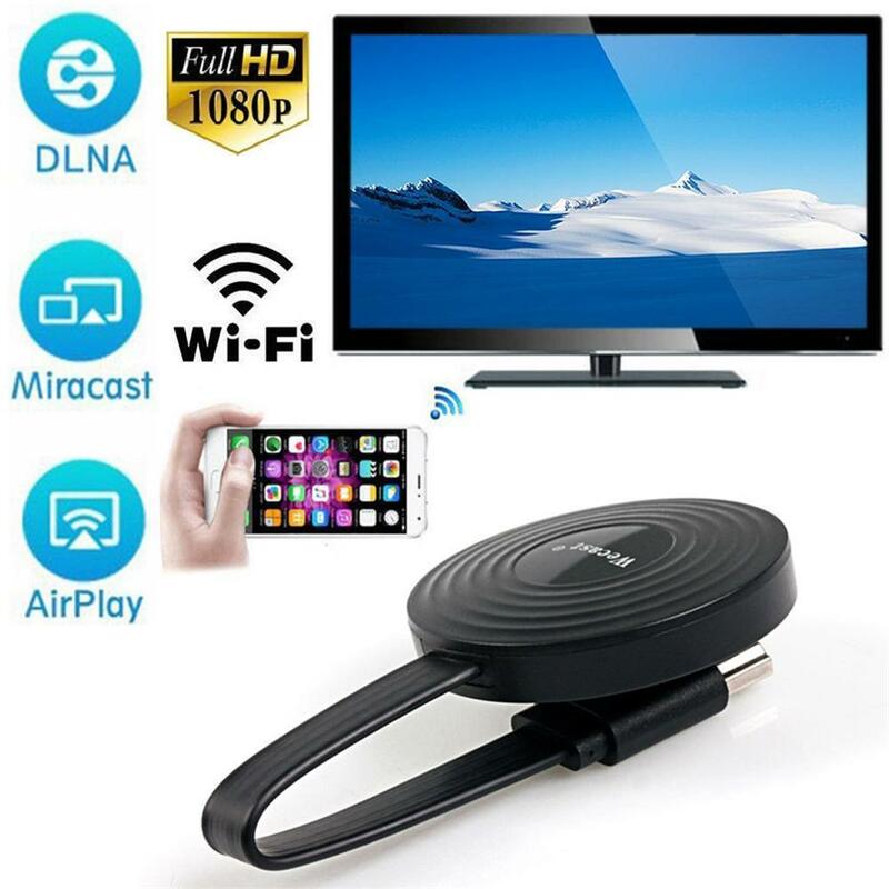 Miracast/Airplay /Chromecast Wireless HDMI Android IOS tv stick Receiver Wifi Dongle mirror Screen streamer DLNA
