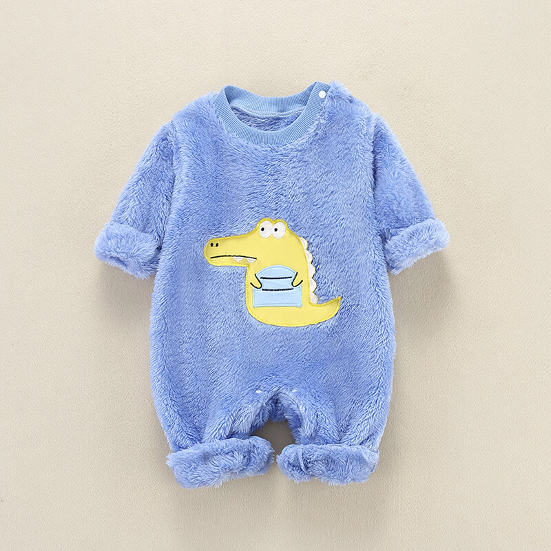 PatPat-Mono de lana de Animal Adorable para bebé, ropa de otoño e invierno, novedad