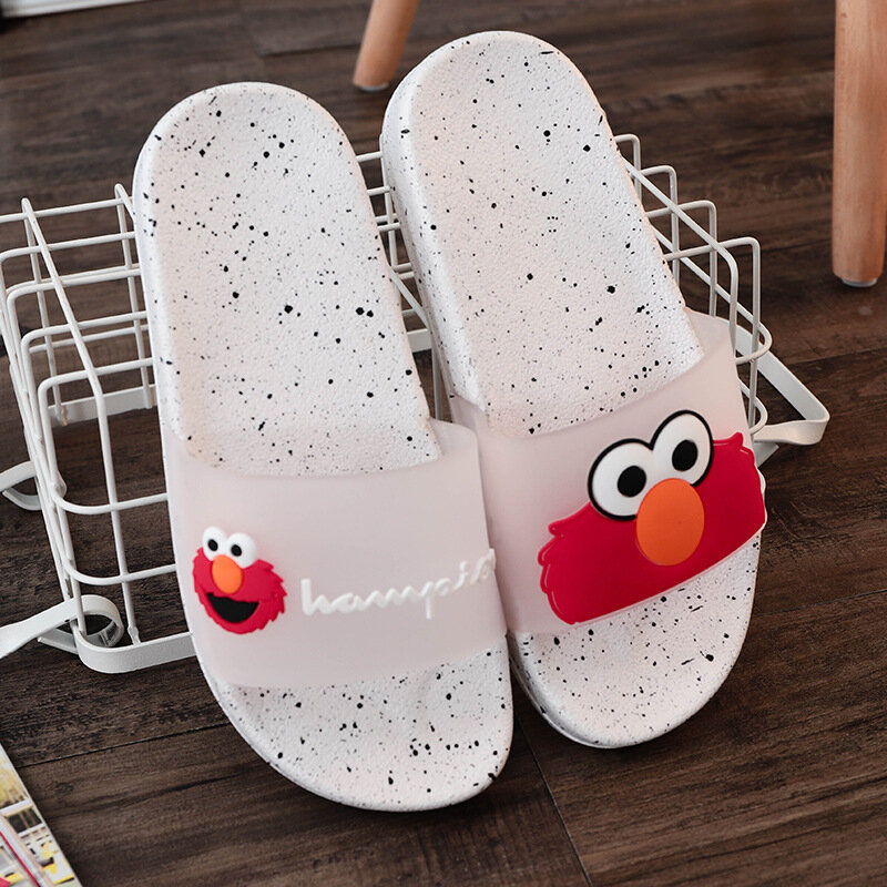 Women Summer Slippers Cute Cartoon Slides Cute Slippers Women Summer Shoes Outdoor Beach Slippers Anti-Skidding Lover's Shoes