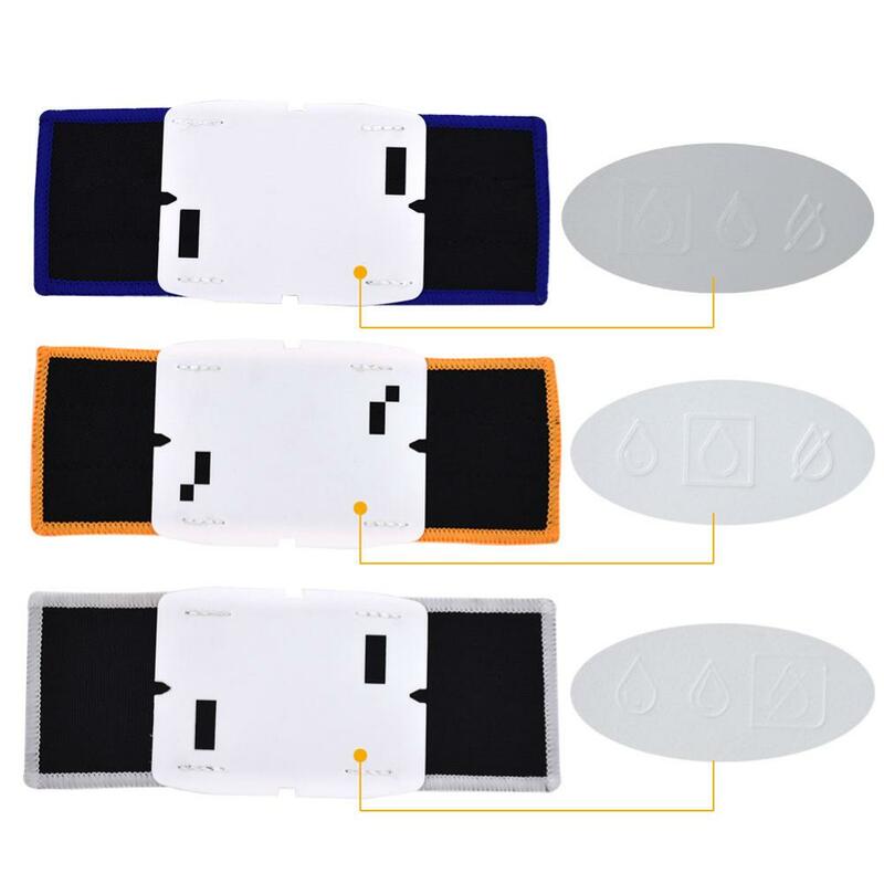 Washable Mopping Pad Compatible with iRobot Braava 200 Series 240 241 245 250 Robots Reusable Spare Parts Replacement Kit