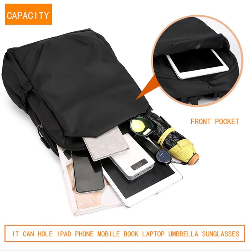 Męski modny plecak męski wodoodporny plecak podróżny szkolny plecak dla nastolatków plecak na laptopa