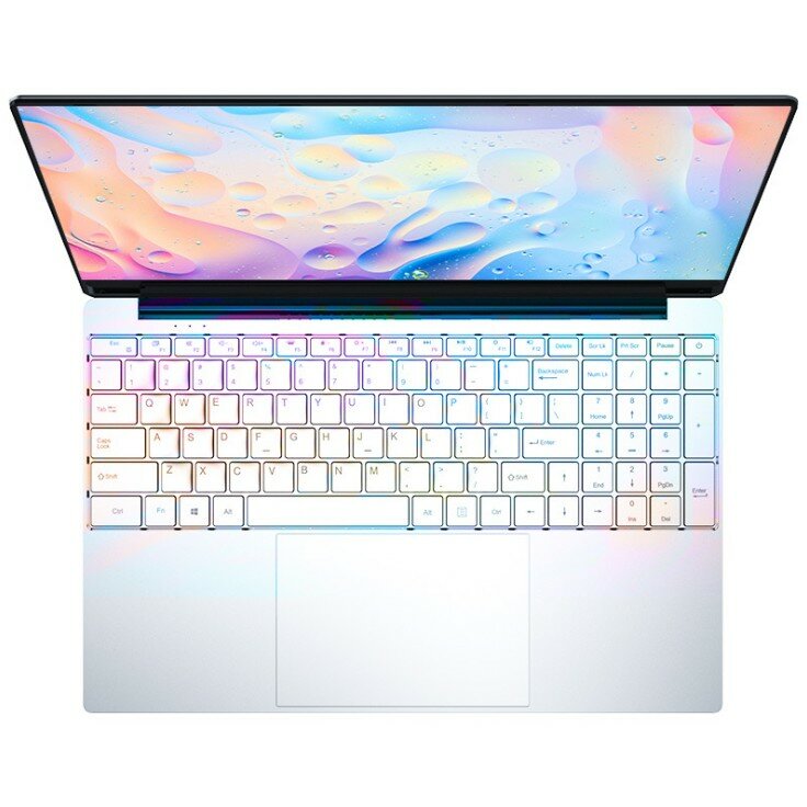15.6" Win10 Laptop Celeron J3455 8G 128G/256G/512G SSD Notebook Netbook Computer Backlit Keyboard WIFI HDMI